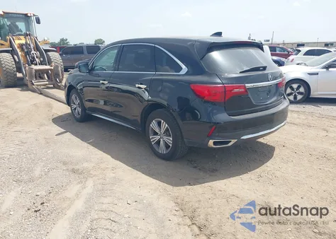 2020 Acura Mdx Standard from USA, damaged, VIN 5J8YD4H30LL050236